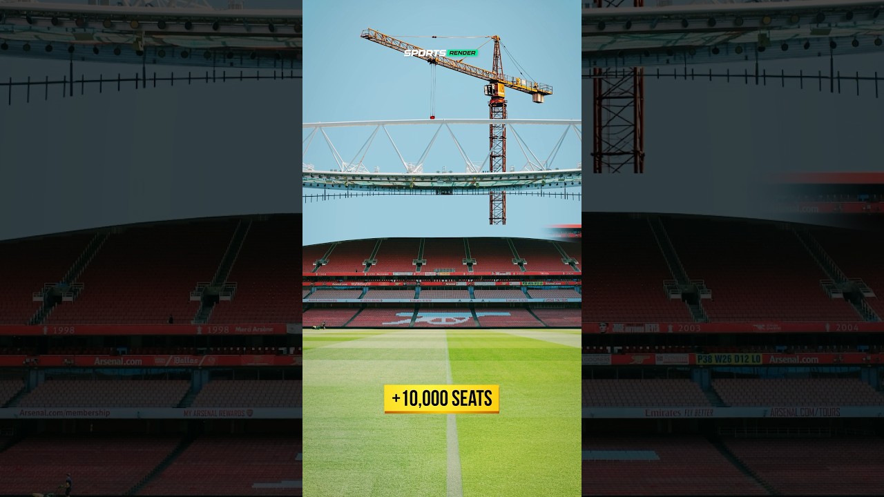 Arsenal Announces Major Emirates Stadium Expansion to Boost Capacity to Over 70,000 🏟️