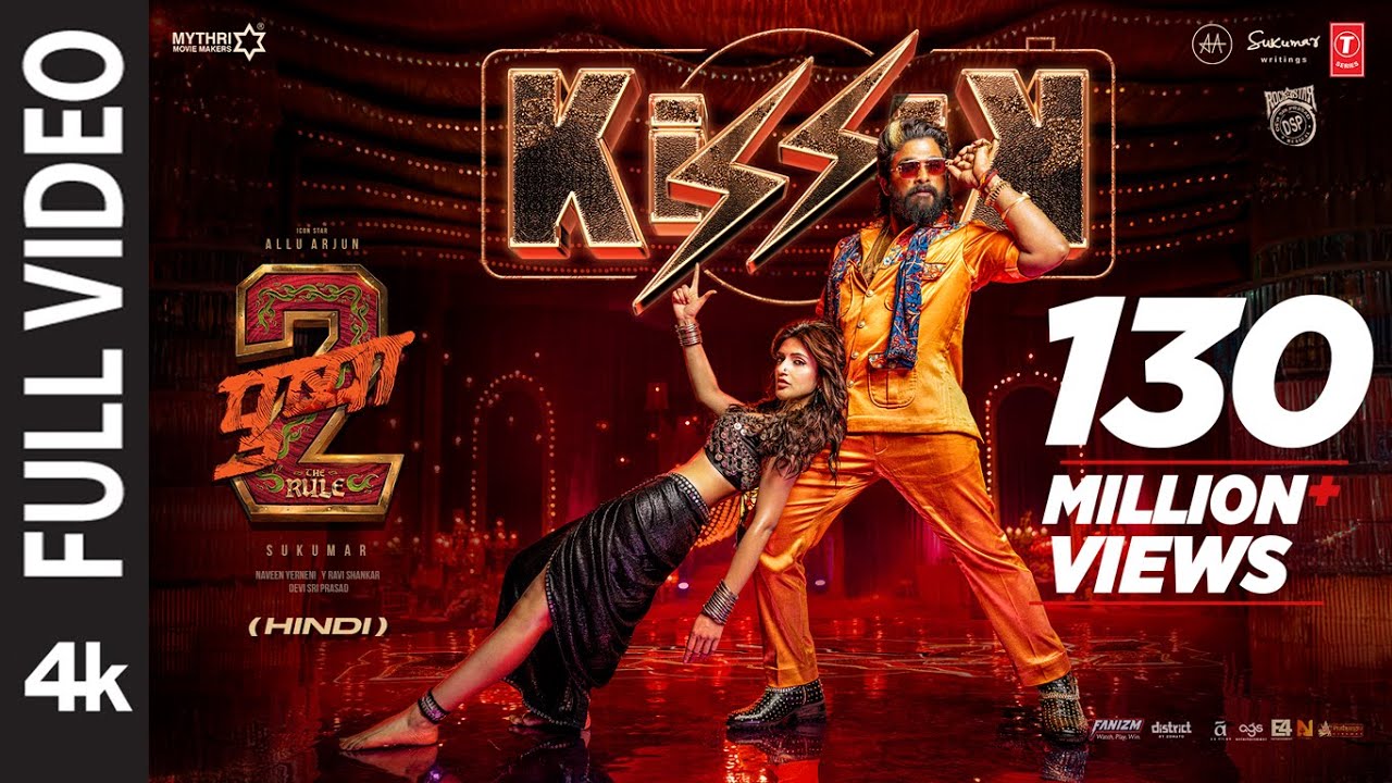 KISSIK Full Video | Allu Arjun & Sreeleela in Pushpa 2: The Rule 🔥