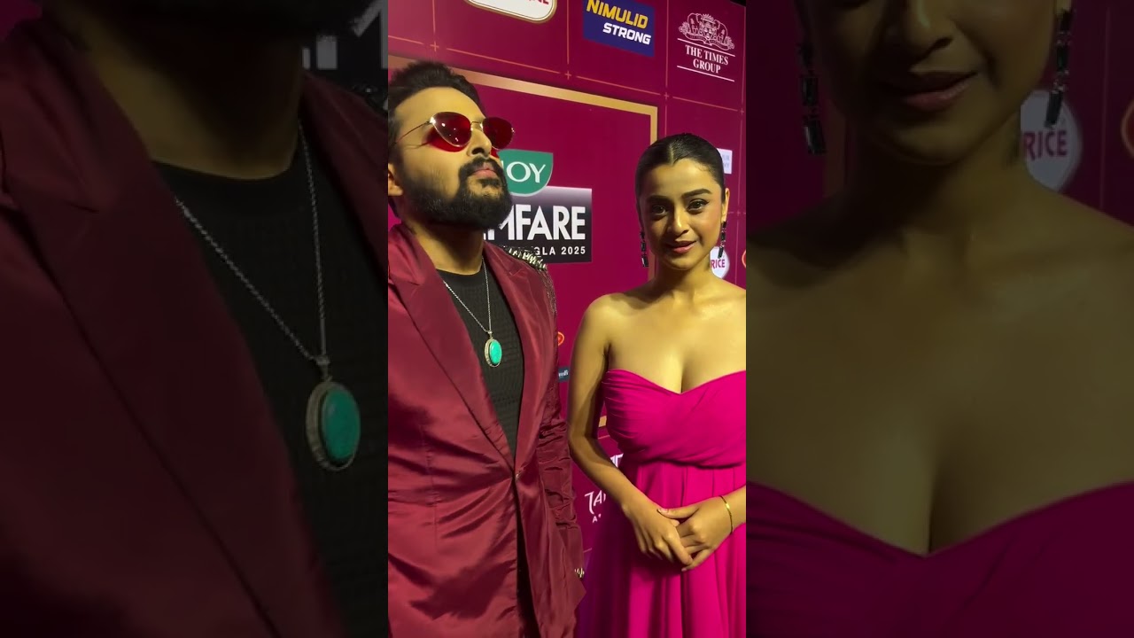 Sourav Roy & Darshana Banik Shine Bright at Joy Filmfare Awards Bangla ✨
