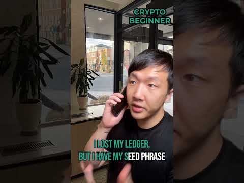 Crypto seed phrase explained 🤔 | VirtualBacon #shorts