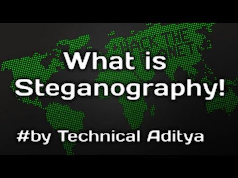 What is Steganography | Hindi
