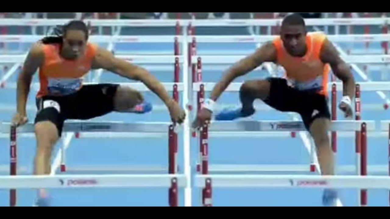 2014 Orlando Ortega Sets Indoor 110m Hurdles World Record at 2014 Kamila Skolimowska Memorial 🏅