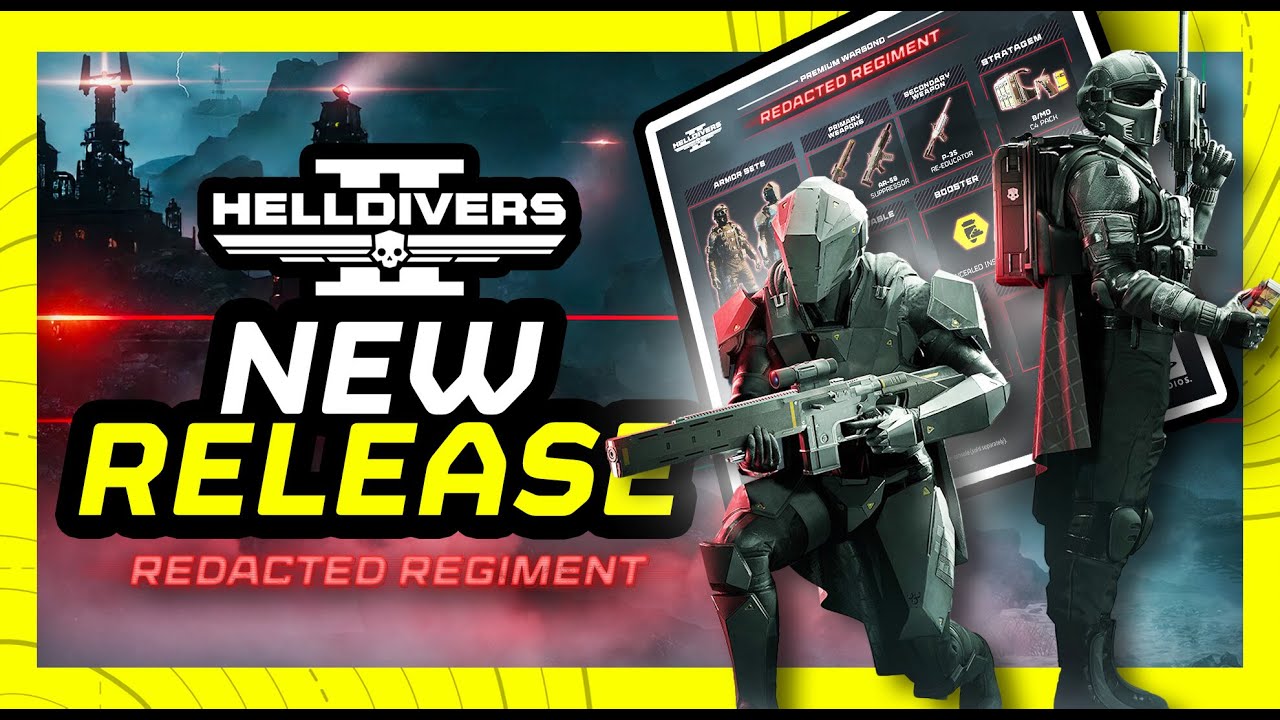 Helldivers 2 - Redacted Regiment New Release & Incoming Patch!