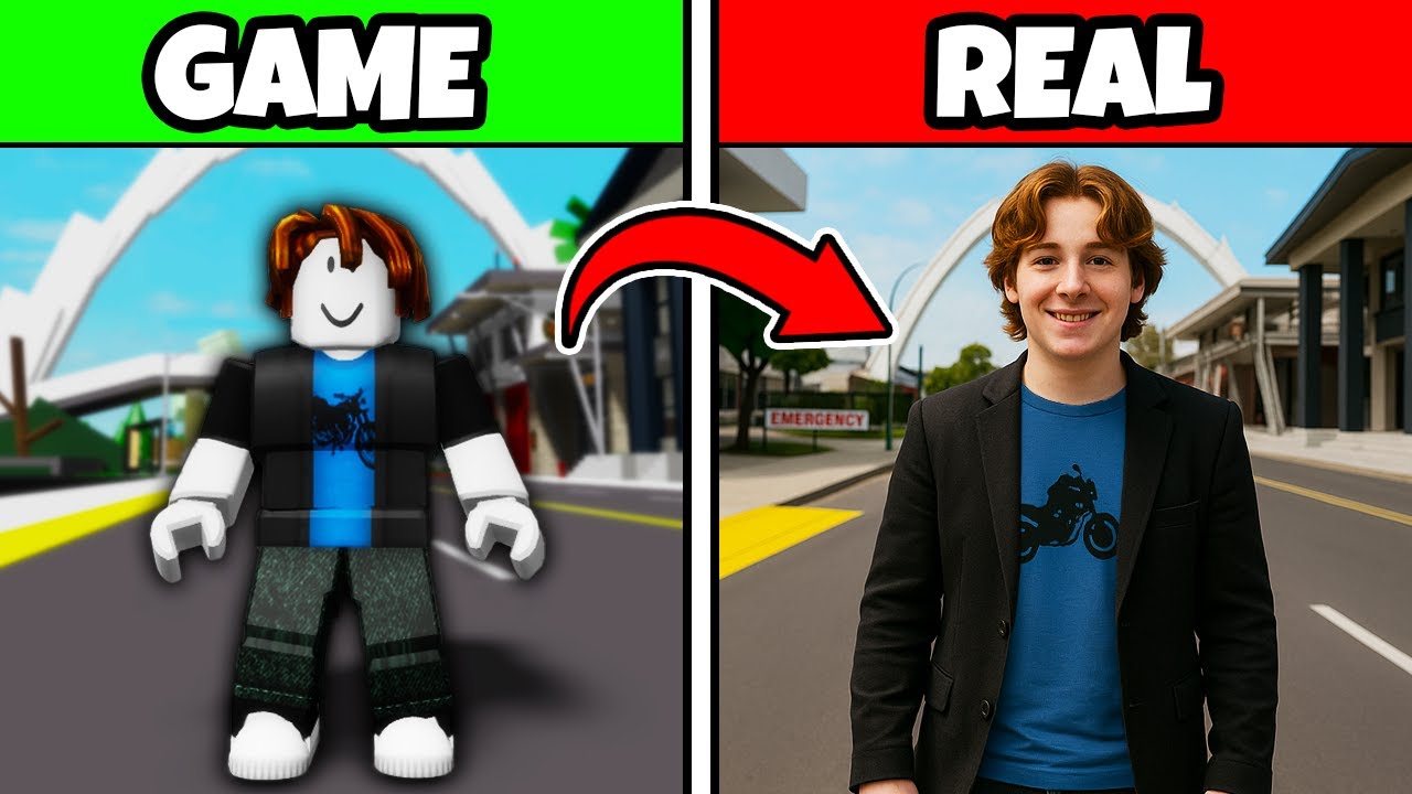 ROBLOX Comes to Life! 🤖 Watch AI Turn Roblox Characters into Realistic Scenes