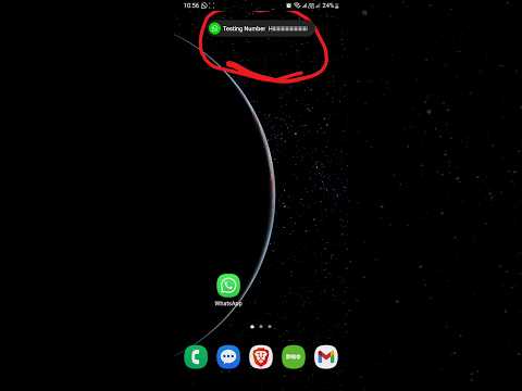 How to hide whatsapp message content | No popup