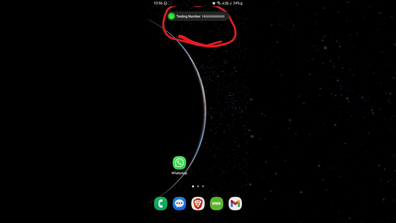 How to Hide WhatsApp Message Content in Notification Bar