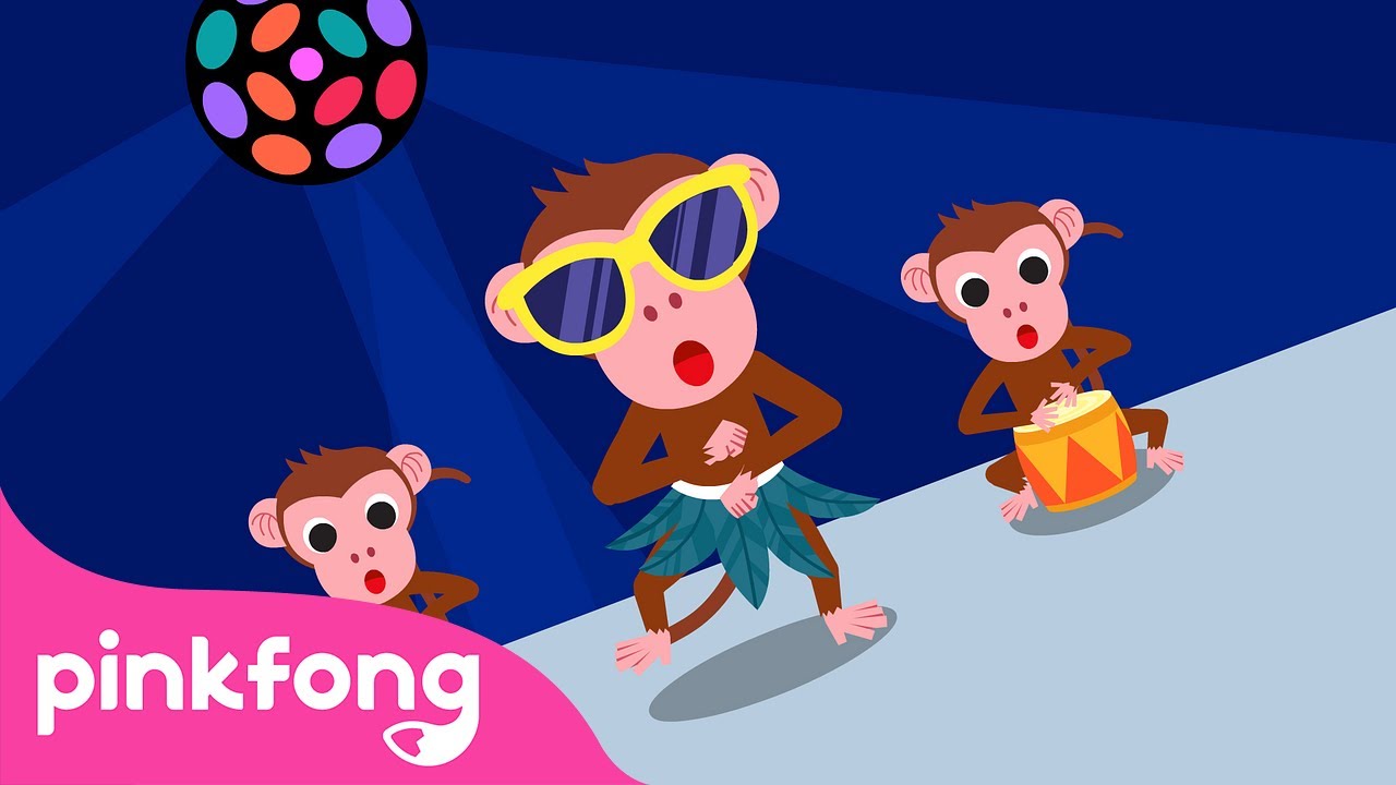 Chú Khỉ Tinh Nghịch 🐒 | Bài Hát Về Động Vật - Pinkfong