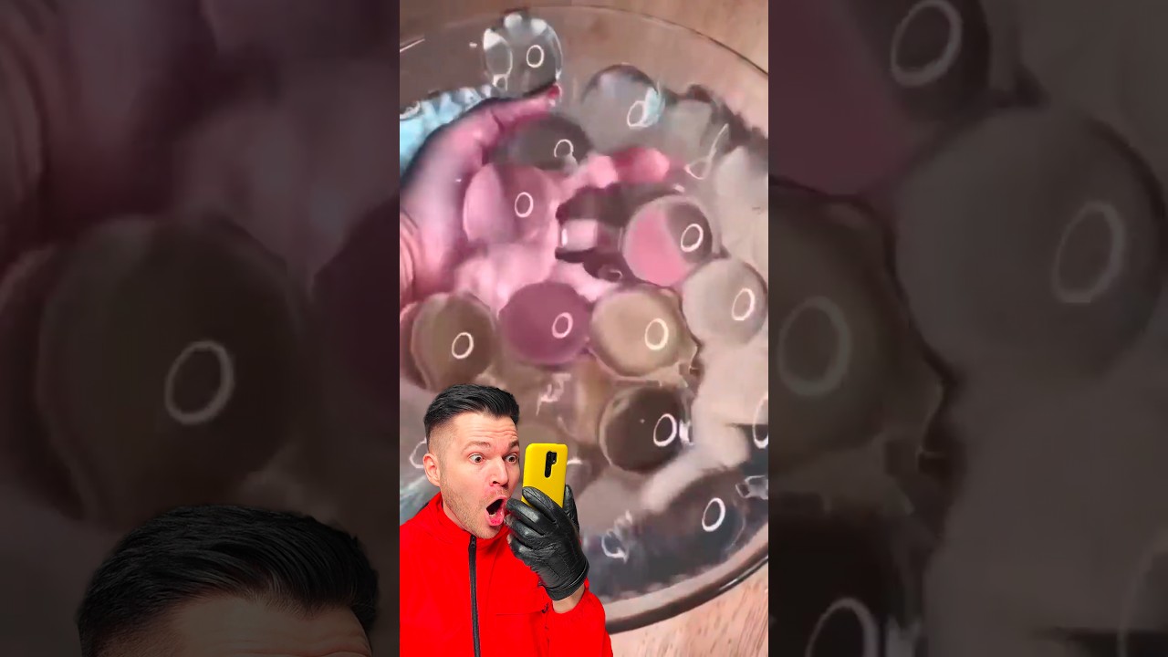 Mesmerizing Magic Water Balls! ✨ #Shorts