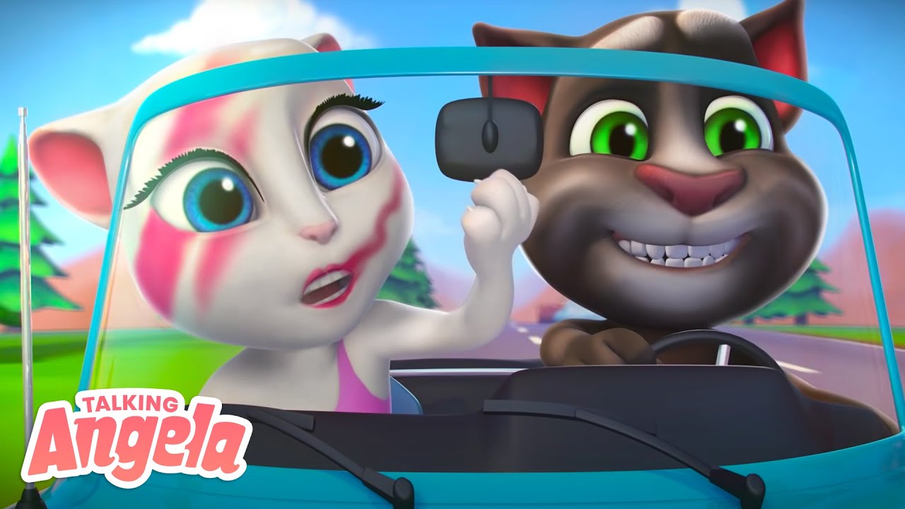 Summer Beach Fun with Talking Angela & Tom 🌊