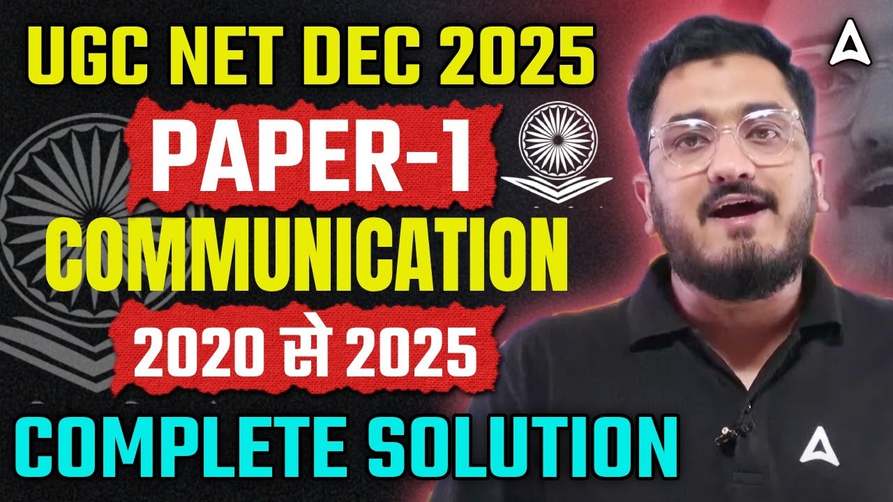 UGC NET Paper 1 Communication PYQs (2020-2025) 📚