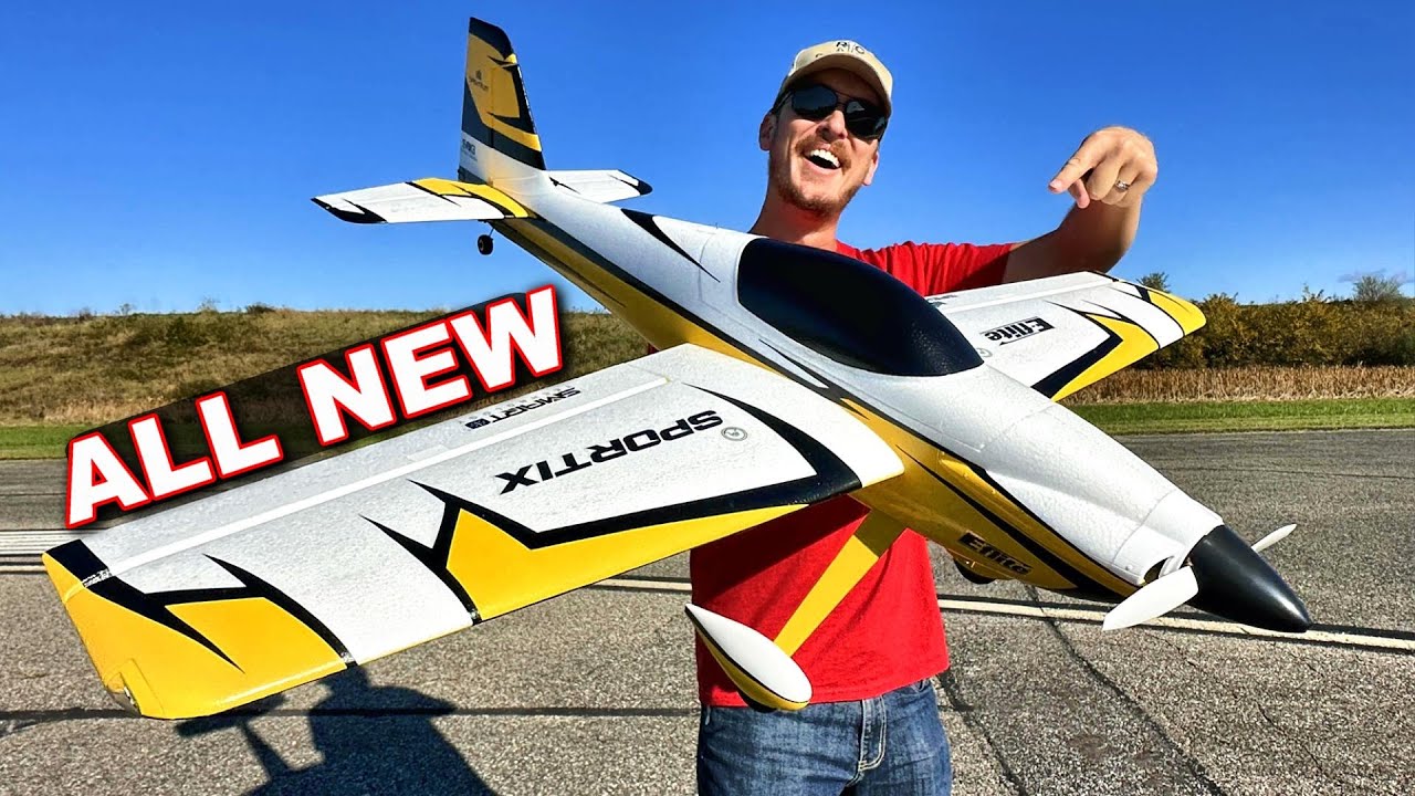 🚀 Discover the E-Flite Sportix 1.1m RC Plane – Perfect Next Step After Your Trainer!