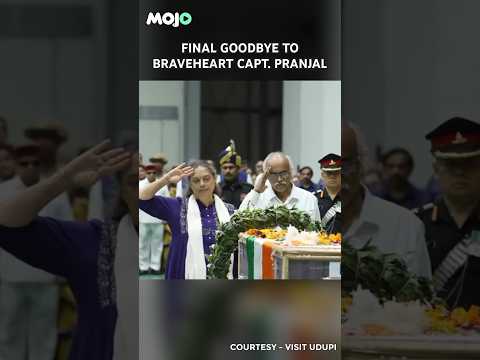 The Toughest Goodbye | Parents Of Captain Martyred In Rajouri Encounter Lay Their Son To Rest #India