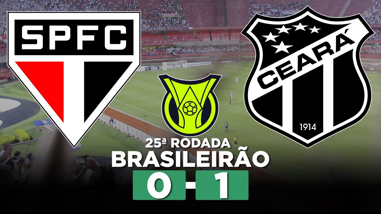 SÃO PAULO PERDE PARA O CEARÁ EM NOITE DE BAIXO PÚBLICO NO MORUMBIS! SÃO PAULO 0 x 1 CEARÁ