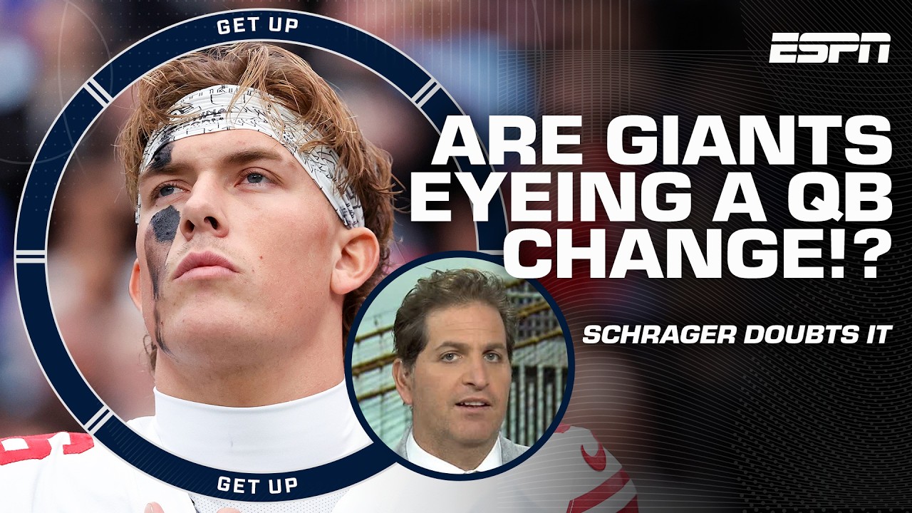 Should the Giants MOVE ON from Jaxson Dart⁉️ + Analyzing top QBs in 2026 NFL Draft | Get Up