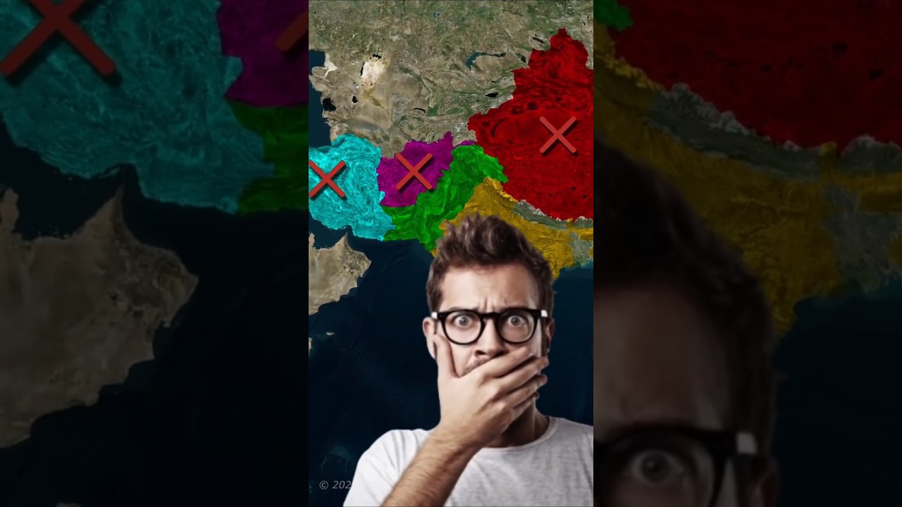 Pakistan's Borders with 6 Countries ๐