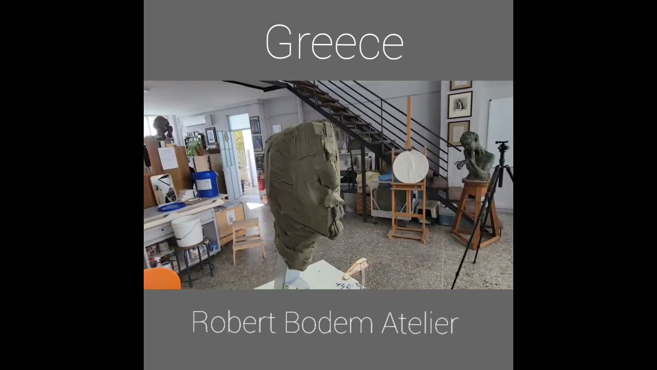 Master Sculpting in Greece with Renowned Artist Robert Bodem 🇬🇷