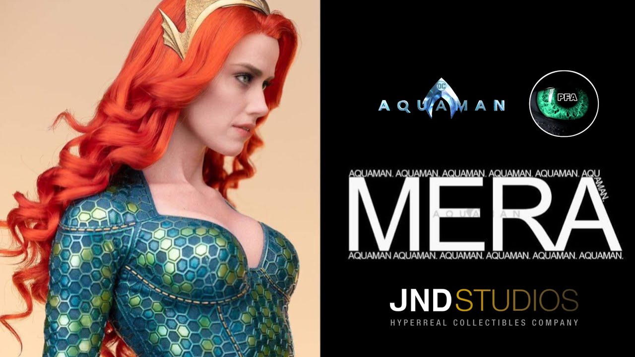 JND Studios 1:3 Scale Hyperreal Aquaman & Mera Statue 🧜‍♀️