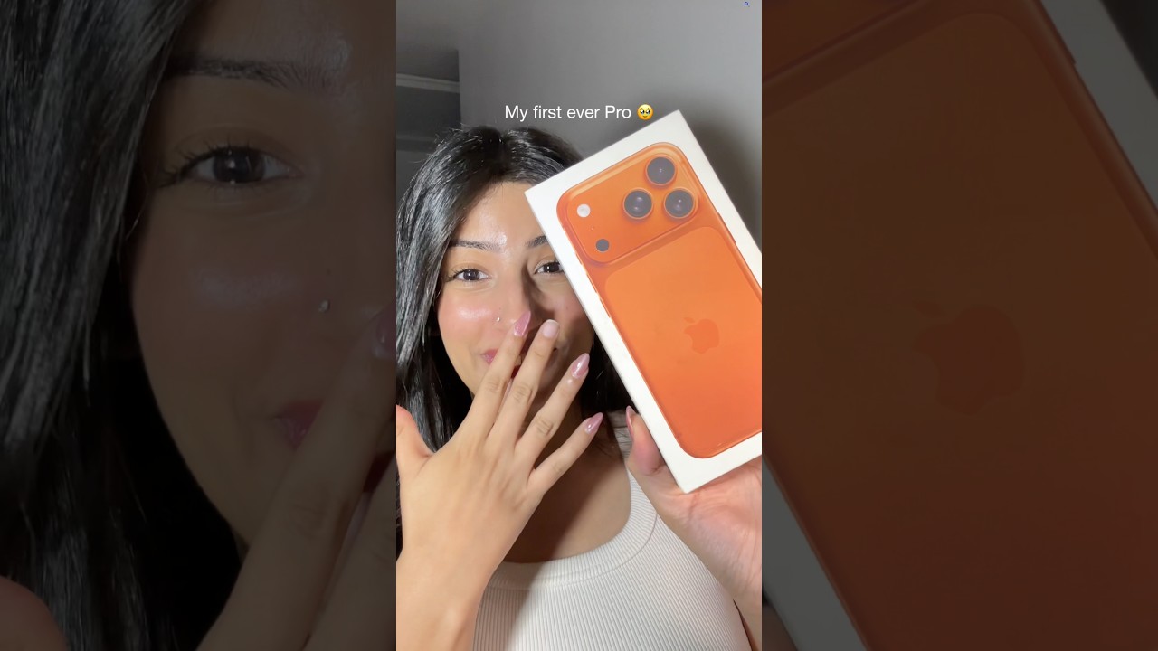 Unboxing iPhone 17 Pro Cosmic Orange 📱