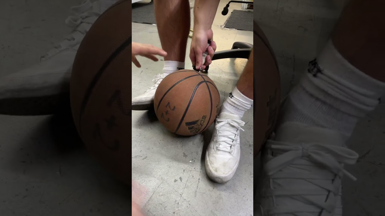 Knife Slip into the Ball #shorts