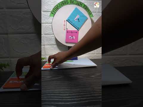 Pythagoras theorem working model | maths working model | maths project | Exhibition model for school