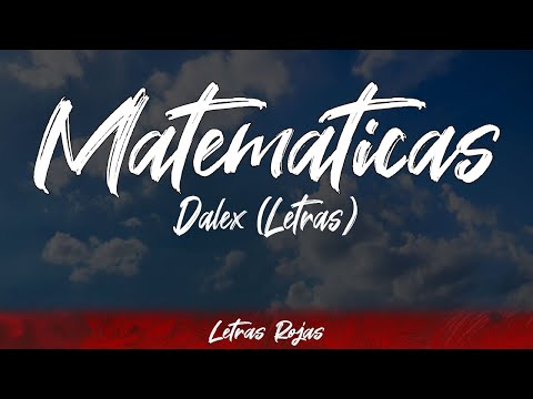 Dalex - Matemáticas (Lyrics / Letra) | #WingLyrics