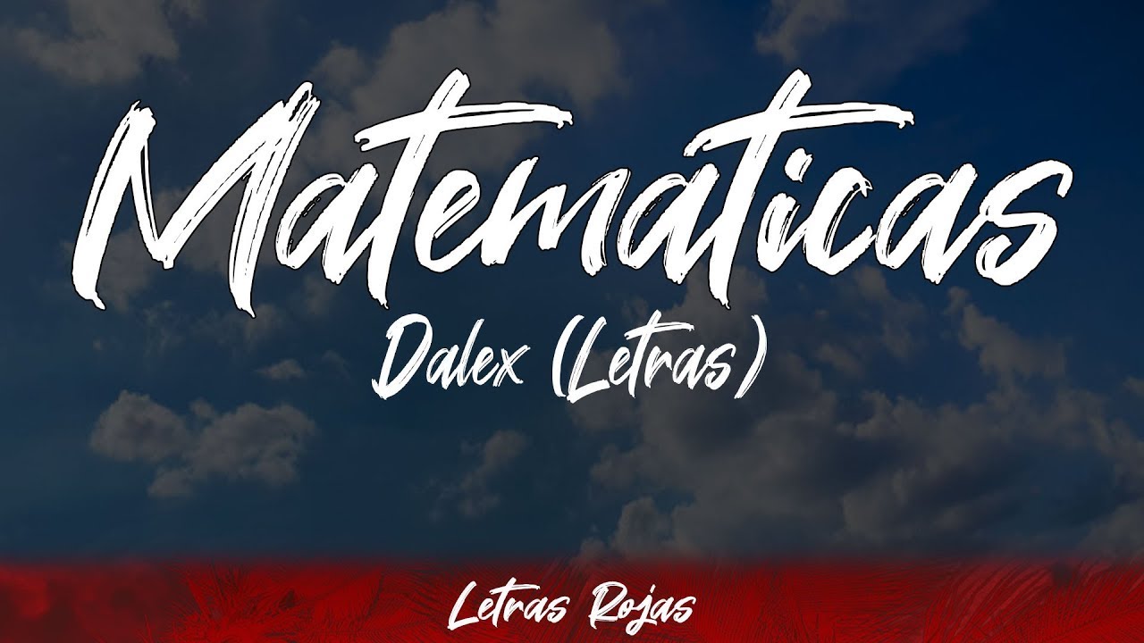 Dalex - Matemáticas (Lyrics / Letra) | Wing Lyrics