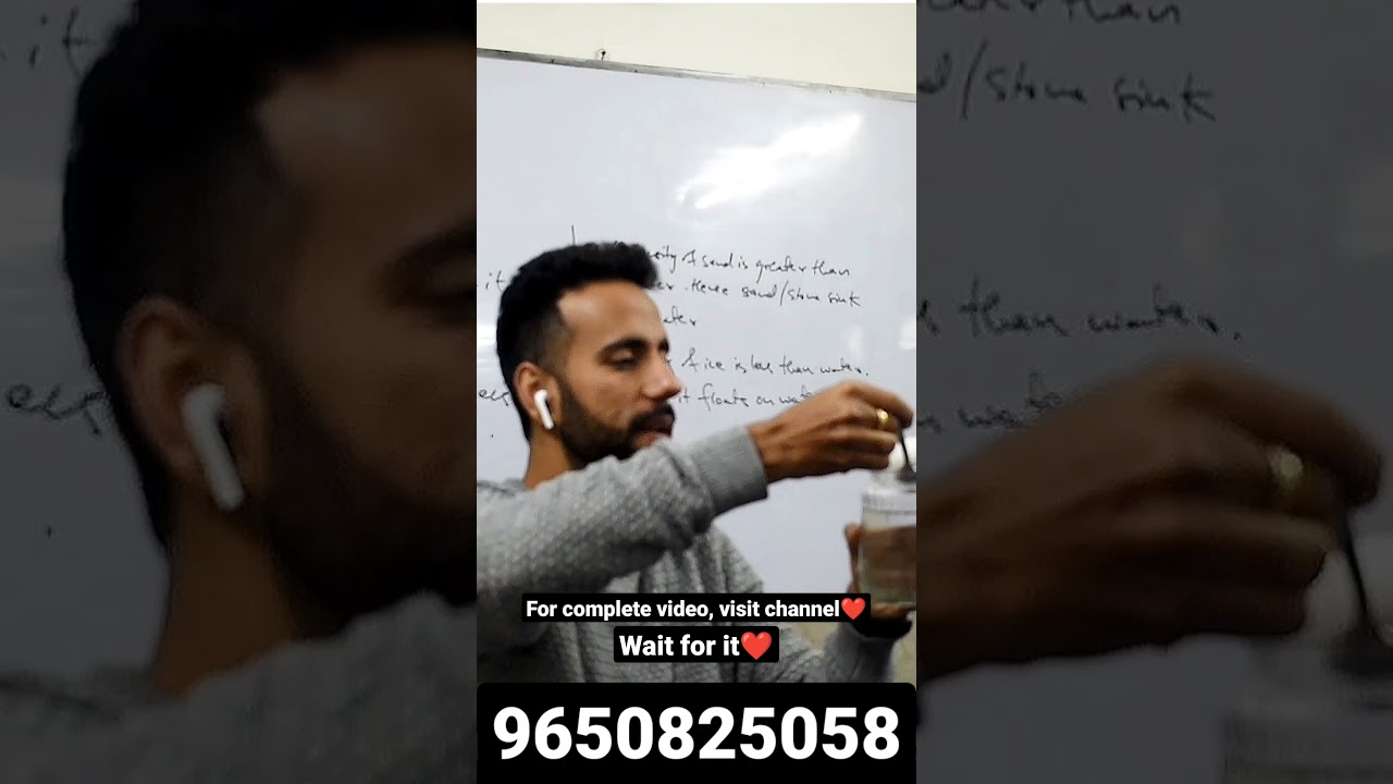 Understanding Density | Ashu Sir's Science Lesson