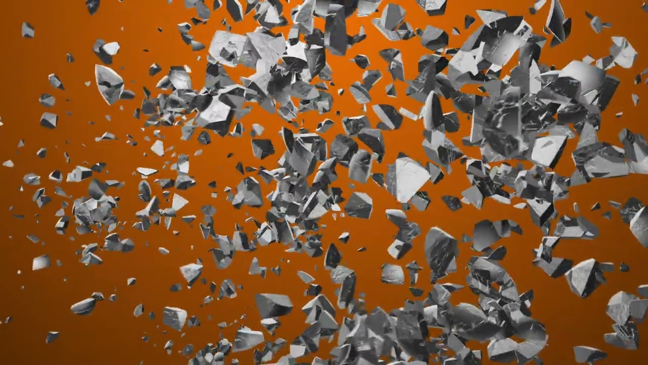 Exploding Glass Test in Element 3D for After Effects