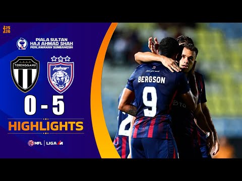 Terengganu vs JDT 0-5 Match Highlights | Super League 2025/26