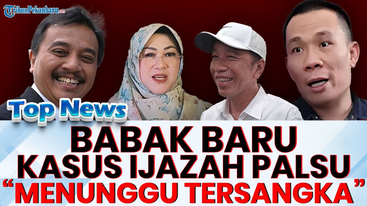 Kasus Ijazah Palsu Kembali Mencuat: Polisi Gelar Perkara, Jokowi dan Roy Suryo Siap Hadapi π΅οΈββοΈ