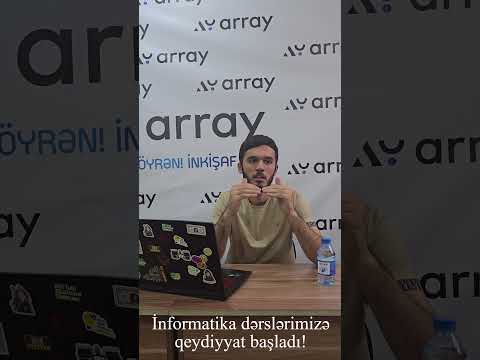 Necə İnformatikadan 100% nəticə əldə etmək olar? #array #informatika #dim
