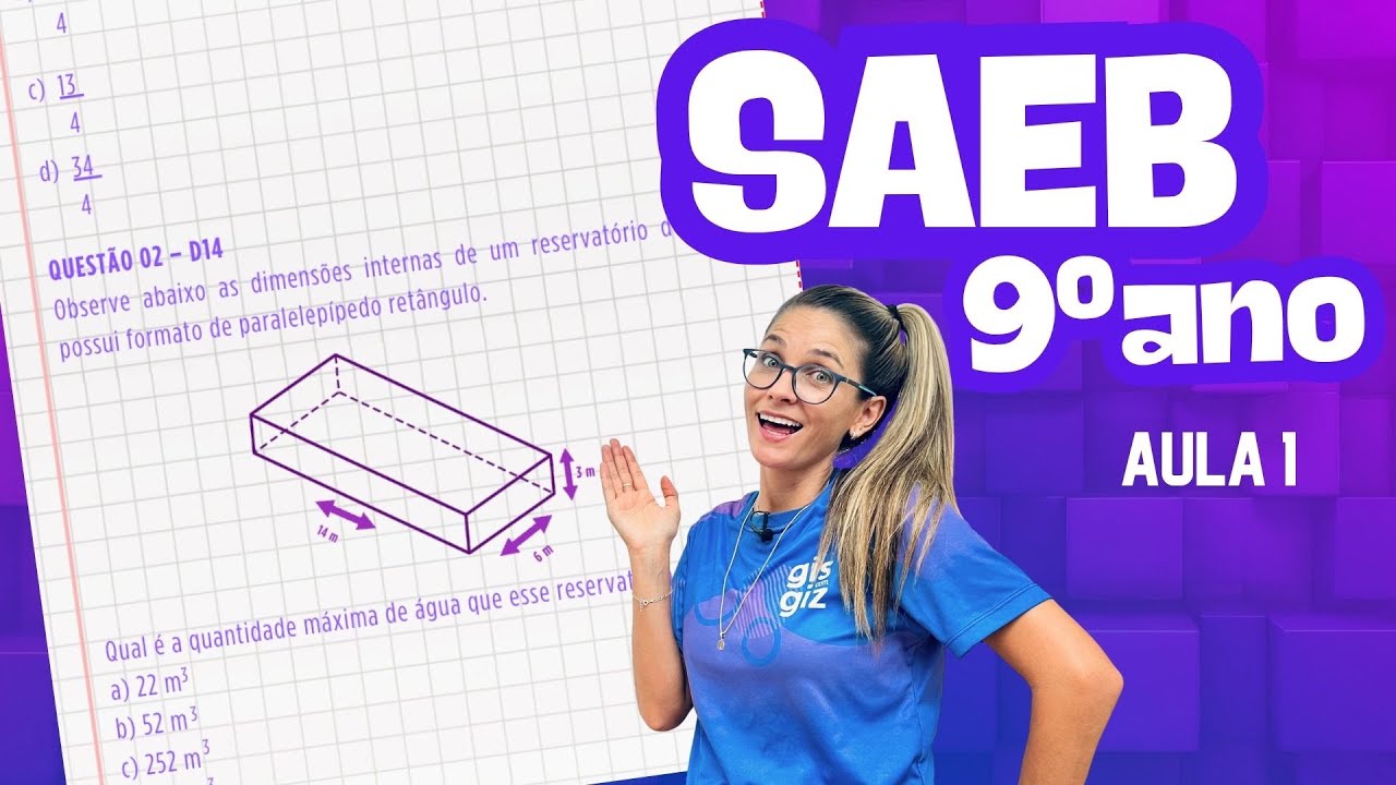 Simulado de Matemática do 9º Ano para o SAEB | Resolva e Prepare-se 📚