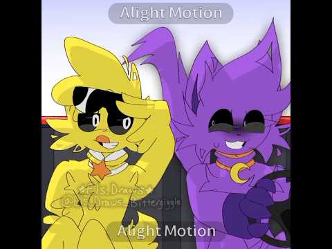Moulaga🤟🚗 [Smiling critters] FT: Kickin Chicken & Catnap💛💜 (Not a ship) #idonthavetiktok #onlyonyt