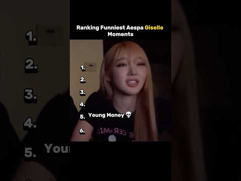 RANKING FUNNIEST AESPA GISELLE MOMENTS