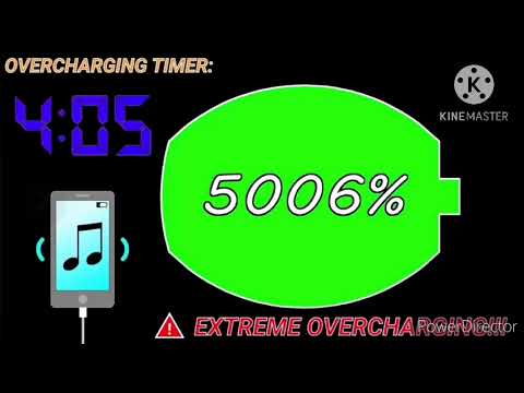 Battery overcharge to 1000 7000 5000