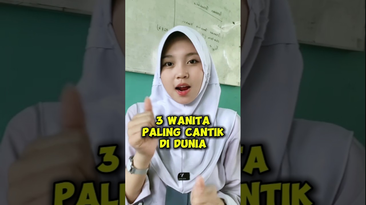 3 Top 3 Wanita Paling Cantik di Dunia, Nomor 3 dari Indonesia! ๐
