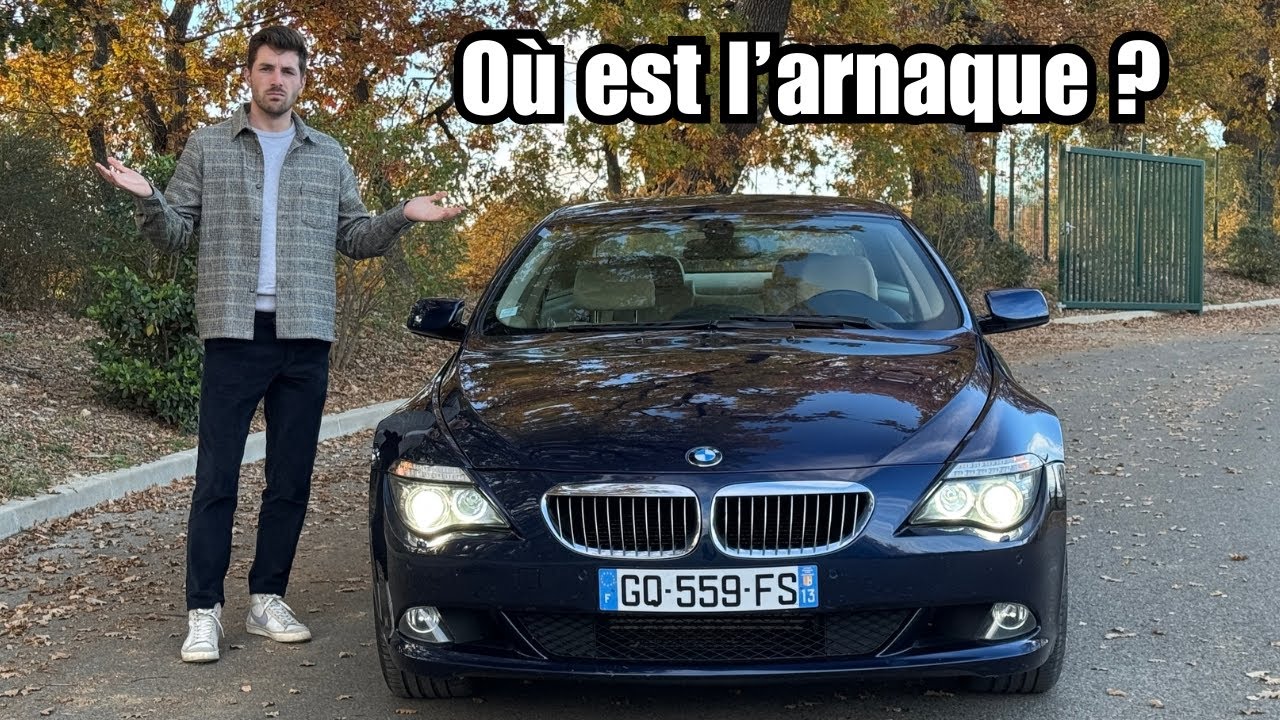 Essai BMW 650i V8 de Luxe à 15 000€