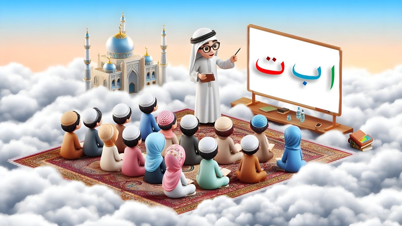 Learn the Arabic Alphabet with Fun 3D Cartoon | Alifun Baa 🎉