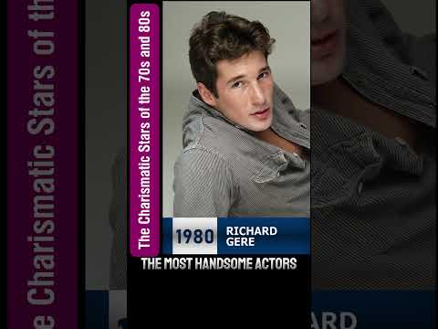 The Charismatic Stars of the 70s and 80s - The Most Handsome Actors Every Year