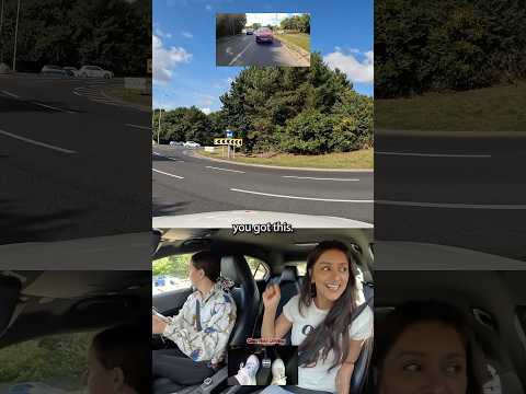 *HOW TO TURN RIGHT ON A ROUNDABOUT* #driving #lesson #roundabout #london #manual #car #instructor