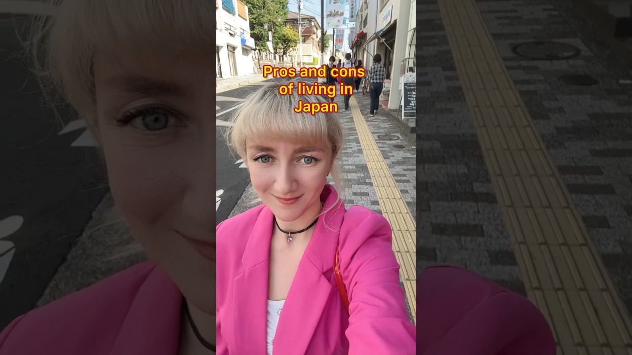 Pros and Cons of living in Japan ✨🇯🇵 #japan #travel #tokyo #shorts #trending