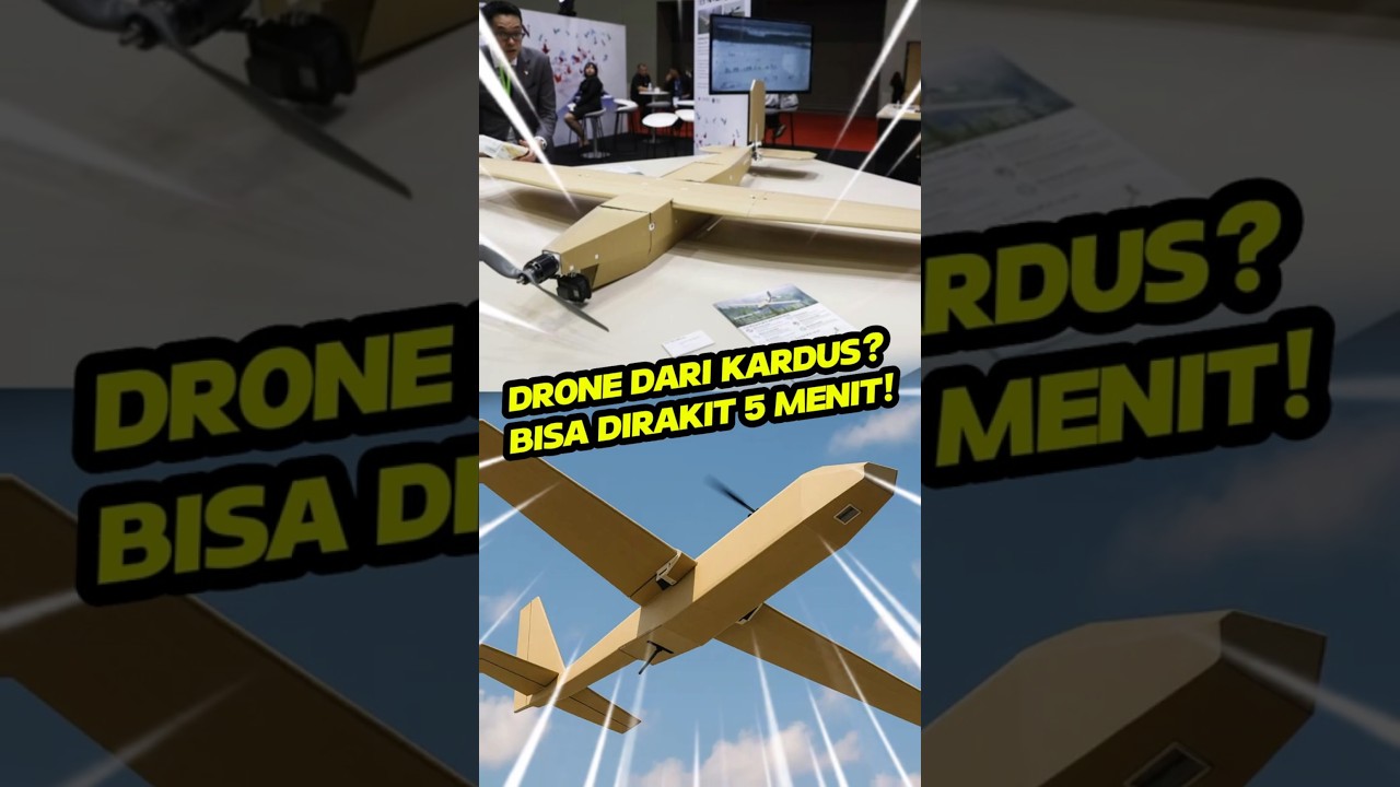 Drone dari Kardus Ini Bisa Dirakit 5 Menit!