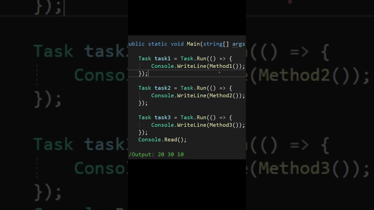What is the role of Async and Await ?