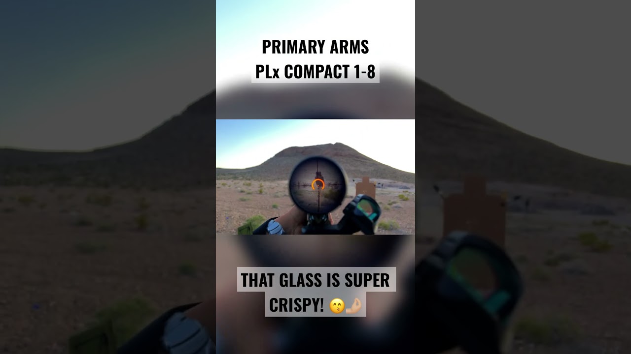 Discover the Primary Arms PLx Compact 1-8: Versatile Precision Scope 🔍