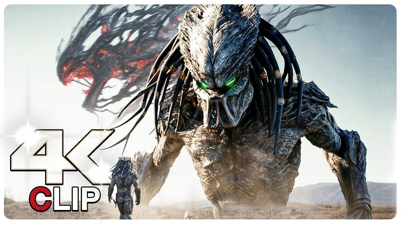 Epic Predator vs. Predator Battle Scene | Predator Badlands (2025) 4K Clip 🔥