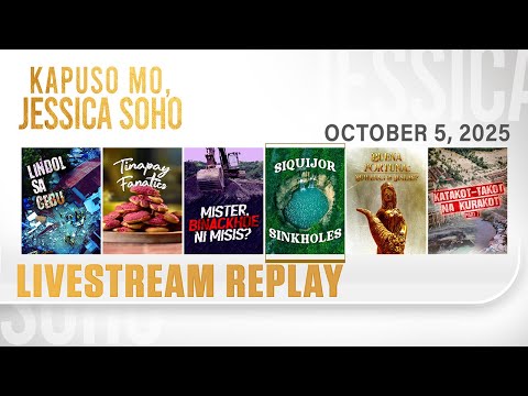 KMJS livestream October 5, 2025 Episode - Replay | Kapuso Mo, Jessica Soho