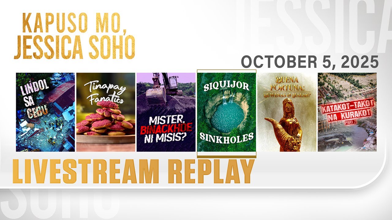 KMJS Livestream Replay - October 5, 2025 | Cebu Earthquake & More Stories