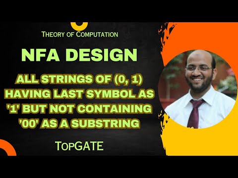 NFA Design | All Strings in which Last Symbol is '1' But NOT Containing '00' as a Substring | TOC