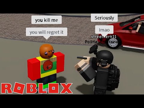 Trolling Roleplayers By Taking Them Hostage In Roblox