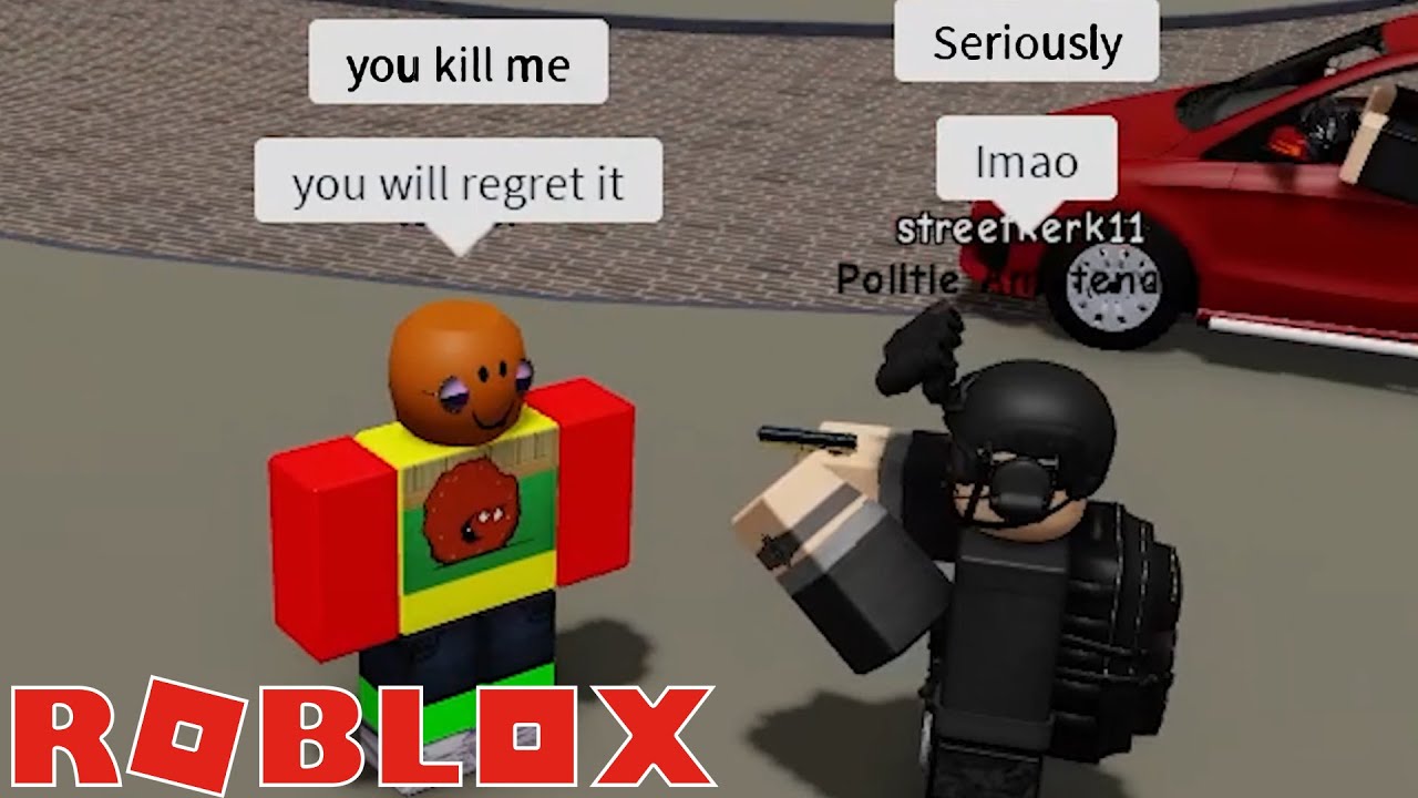 Trolling Roleplayers by Taking Them Hostage in Roblox